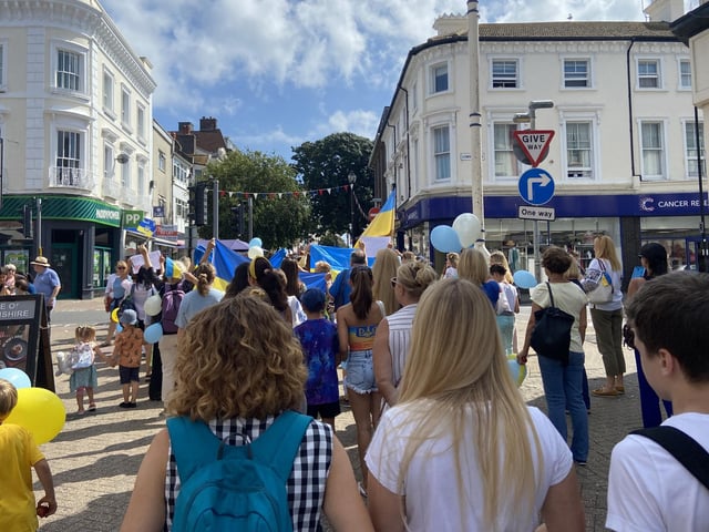 Ukraine's Independence Day in Eastbourne