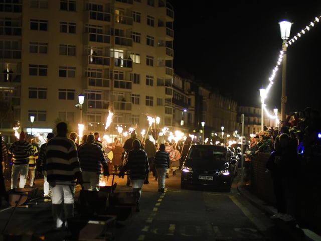 Eastbourne Bonfire Procession 2024 (Photo by Jon Rigby)
