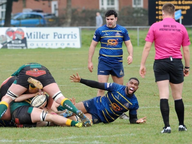 Worthing Raiders v Bury St Edmunds, National two east