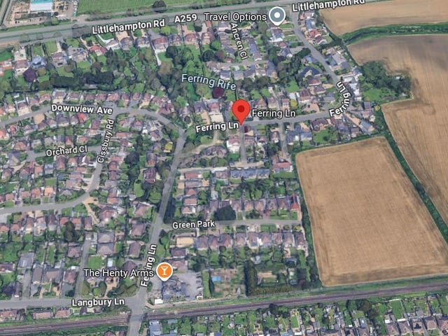 A property in Ferring Lane sold for £1,250,000 on January 9.