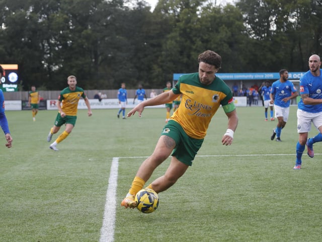 Action from Horsham's entertaining Isthmian Premier stalemate with Billericay Town