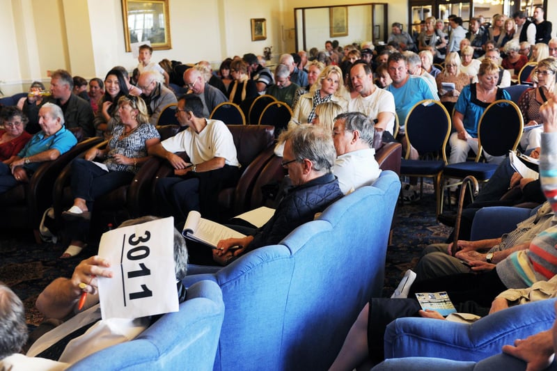 The entire contents of The Beach Hotel in Worthing were auctioned on Saturday, September 17, 2011