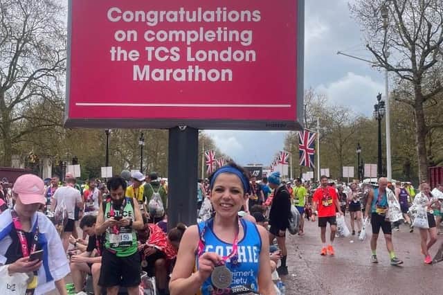 Sophie Smith completes London Marathon