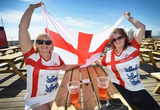 Piertown Hastings' big screen event England V Australia on August 16 2023.