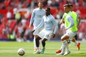 Brighton midfielder Moises Caicedo produced a fine display in the heart of the midfield against Manchester United in the Premier League