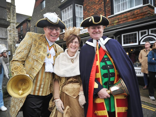 The 71st National Town Criers' Championships in Rye on October 12 2024.