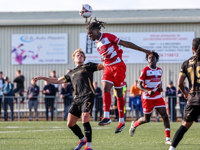 Eastbourne Borough v Boreham Wood in the FA Cup