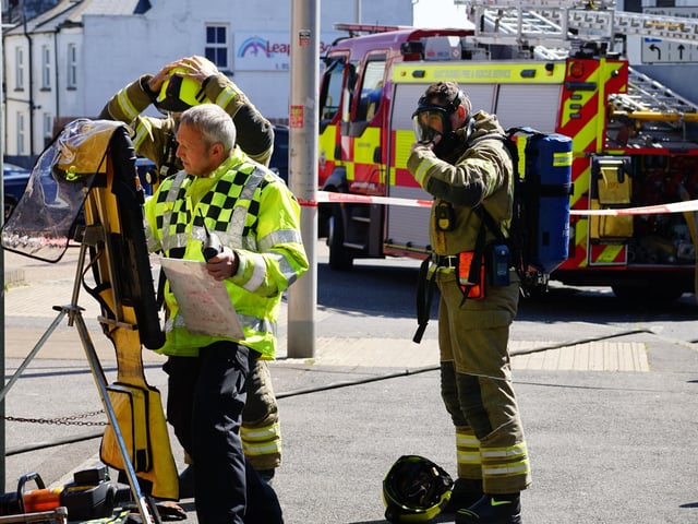 East Sussex Fire & Rescue Service have tackled a fire at a first floor non-residential property in Eastbourne.