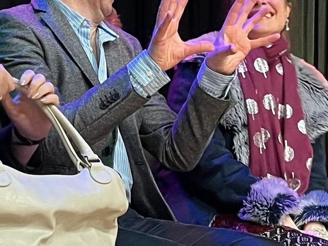 'There's something very funny about the man with the hands'