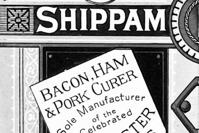 Shippam's sausage trade card from 1986. Picture: The Novium Museum