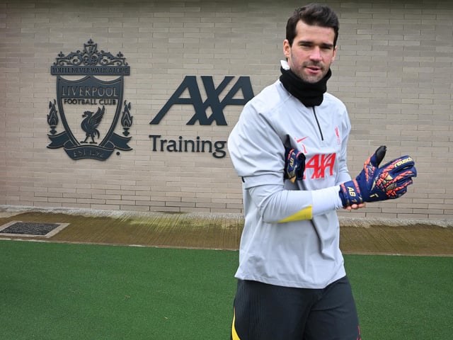 Liverpool’s No 1 suffered a hamstring injury against Crystal Palace