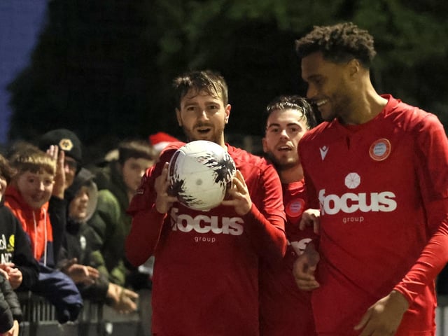 Worthing produced a brilliant display to beat Maidstone United 5-1 at Woodside Road. Photographer Mike Gunn was there to catch the action