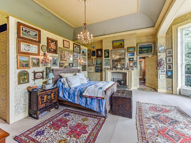 Another gorgeously appointed bedroom.