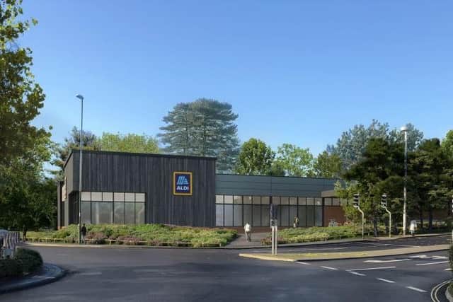 How the new Horsham Aldi could look