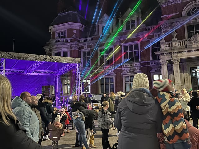 Christmas in Little Chelsea: Eastbourne residents enjoy festive event