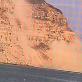 The cliffs at Rock-a-Nore. Image: HM Coastguard - Hastings
