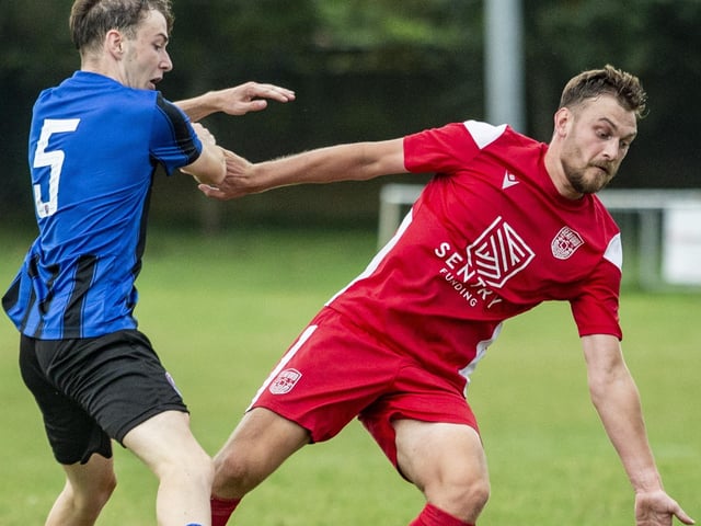 Seaford v Dorking Wanderers B in the SCFL Division 1