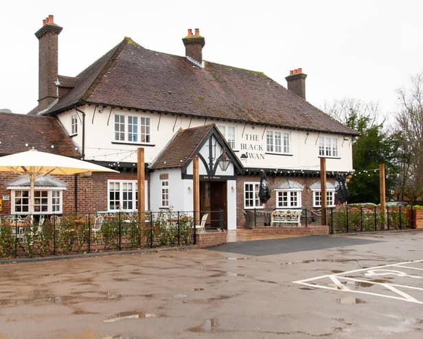 The Black Swan at Pease Pottage has reopened after a £400,000 refurbishment