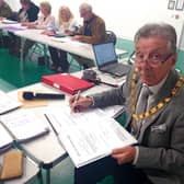 Town Mayor and Chairman of Hailsham Town Council, Paul Holbrook