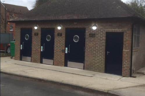 Public toilets in Mill Way, Billingshurst, have been targeted by vandals. Photo: Billingshurst Parish Council