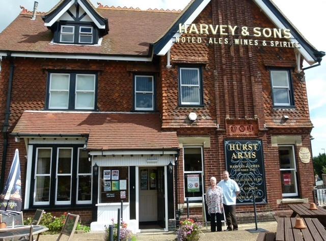 Hurst Arms, Willingdon Road, Eastbourne. Described as 'a good locals drinking pub' it has lounge and public bars and serves a well kept range of beers from Lewes based Harveys. It is on a bus route.