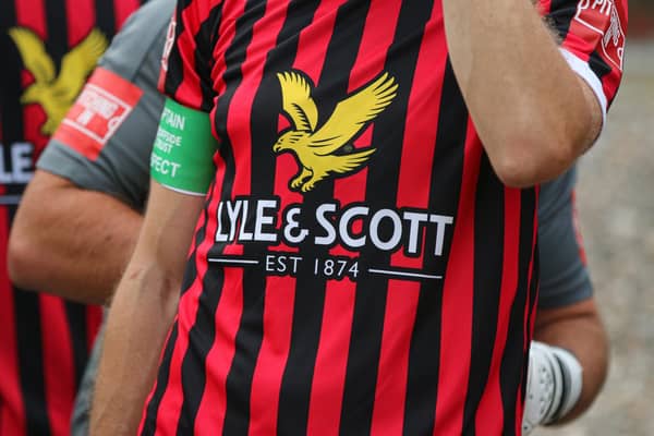 Lyle and Scott and Lewes FC have extended their partnership | Picture: Lewes FC