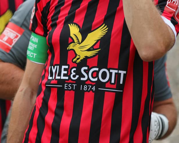 Lyle and Scott and Lewes FC have extended their partnership | Picture: Lewes FC