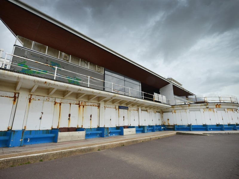 The Azur on St Leonards seafront photographed on Sept 2 2026.