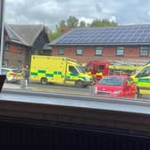 Sussex Police said they were called along with fire and ambulance services to The Drove, Newhaven just after midday yesterday (May 30) to attend the incident.