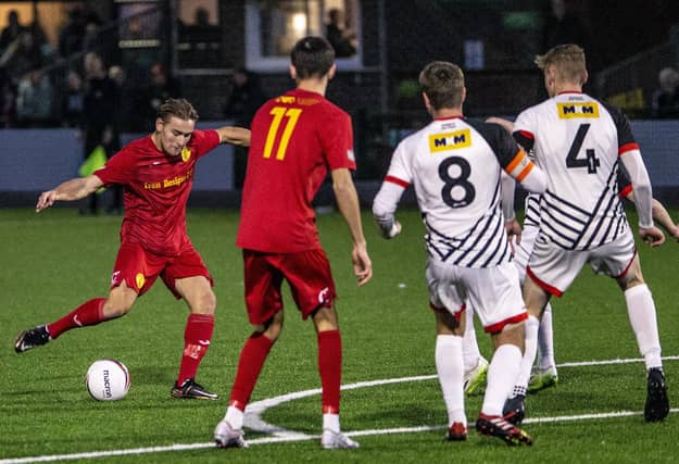 Newhaven went out of the FA Vase in the second round on Saturday, losing 4-1 to Deal Town. Photographer Paul Trunfull was there to catch the action.