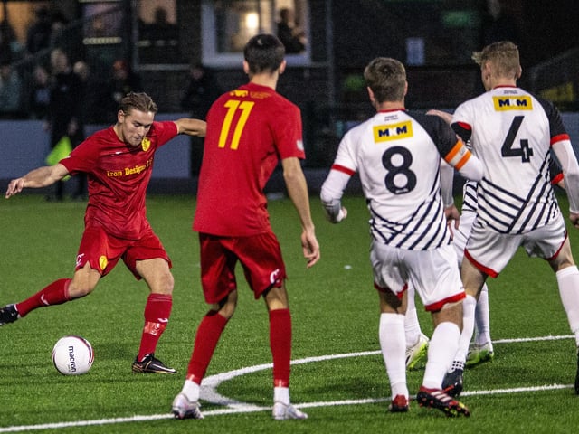 Newhaven went out of the FA Vase in the second round on Saturday, losing 4-1 to Deal Town. Photographer Paul Trunfull was there to catch the action.