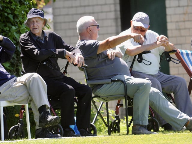 Action from Goring CC v Pagham CC in Division 3 West of the Sussex Cricket League
