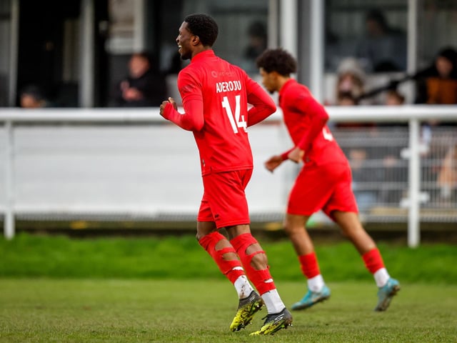 Action from Eastbourne Borough's brilliant 5-2 win away at Dover Athletic in the National League South