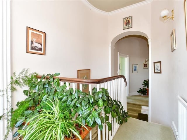 The property offers spacious and versatile accommodation, including a useful cellar space. Estate agent Cubitt & West says it is a fantastic location.