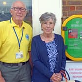 (Left to right) Chair of fundraising Alec Stephens ,  Lead trustee at JJCT Margaret Downey and JJCT trustee Cristin Freeman. Picture from Eastbourne Area Community First Responders