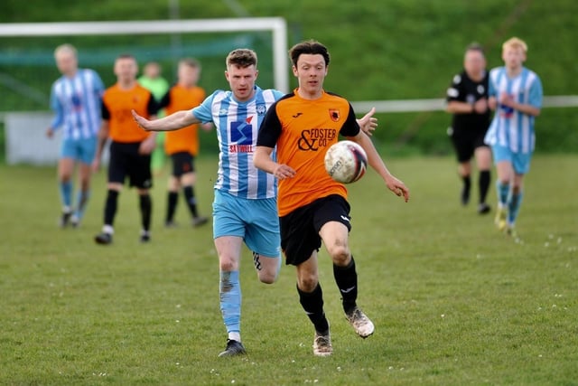 Action from Worthing United's win at home to Mile Oak in the SCFL Division 1