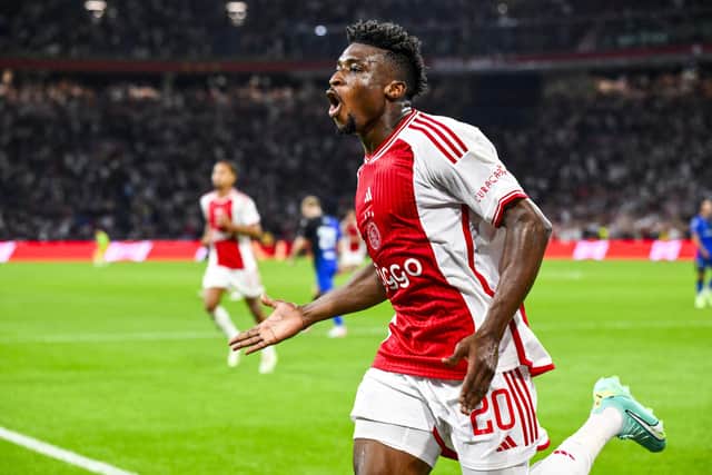 Ajax midfielder and former Brighton & Hove Albion transfer target Mohammed Kudus has revealed he is ‘now waiting’ to complete a move to Albion’s Premier League rivals West Ham United. Picture by OLAF KRAAK/ANP/AFP via Getty Images
