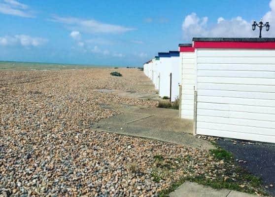 Existing beach huts