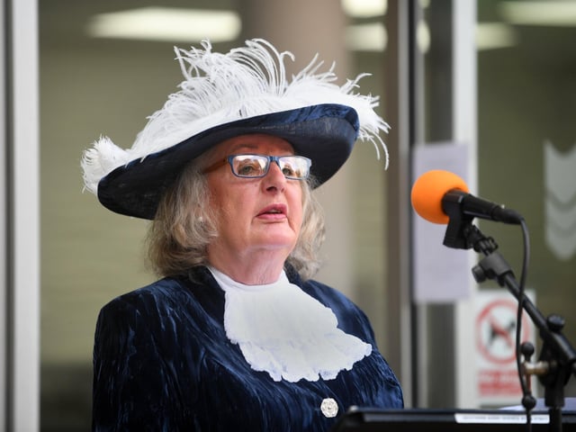 County Proclamation of the new King at County Hall, Lewes (Photo by Jon Rigby)