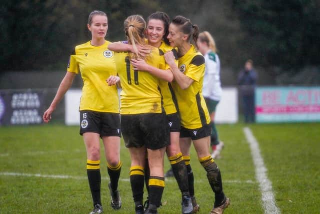 Haywards Heath Town have announced the club will be merging with women's outfit Crawley Wasps with immediate effect. Picture by Ben Davidson Photography 2020