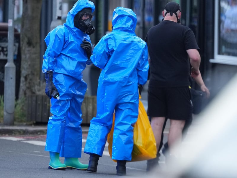 Two men have been arrested following a drug search conducted by the Metropolitan Police at an address in East Sussex.
