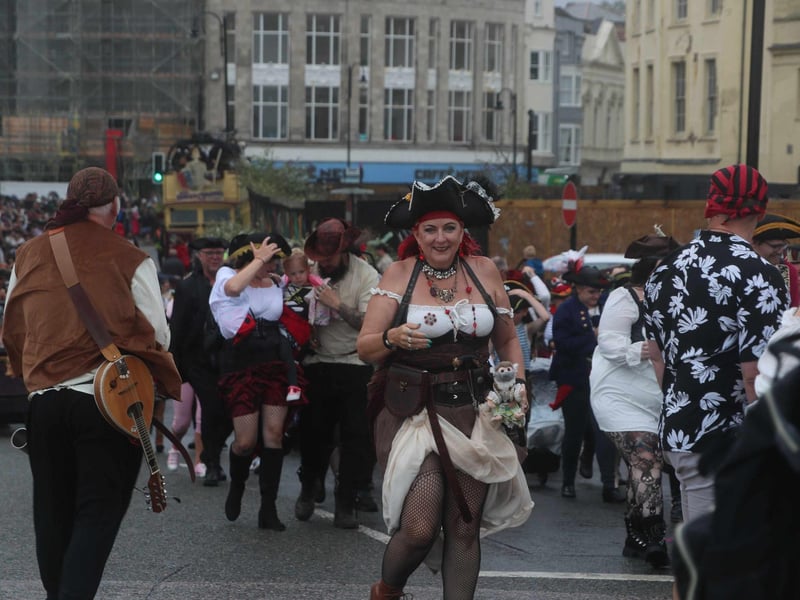 Hastings Pirate Day 2025. Photo by Roberts Photographic.