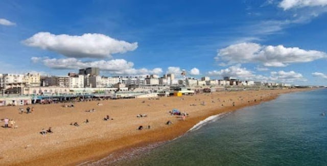 Brighton Beach - Known for its vibrant atmosphere and iconic pier, Brighton Beach is a must-visit for anyone visiting Sussex. The beach is pebbly, but it's still a popular spot for sunbathing, swimming, and beach volleyball. There are plenty of bars, restaurants, and shops nearby, as well as amusement arcades and fairground rides