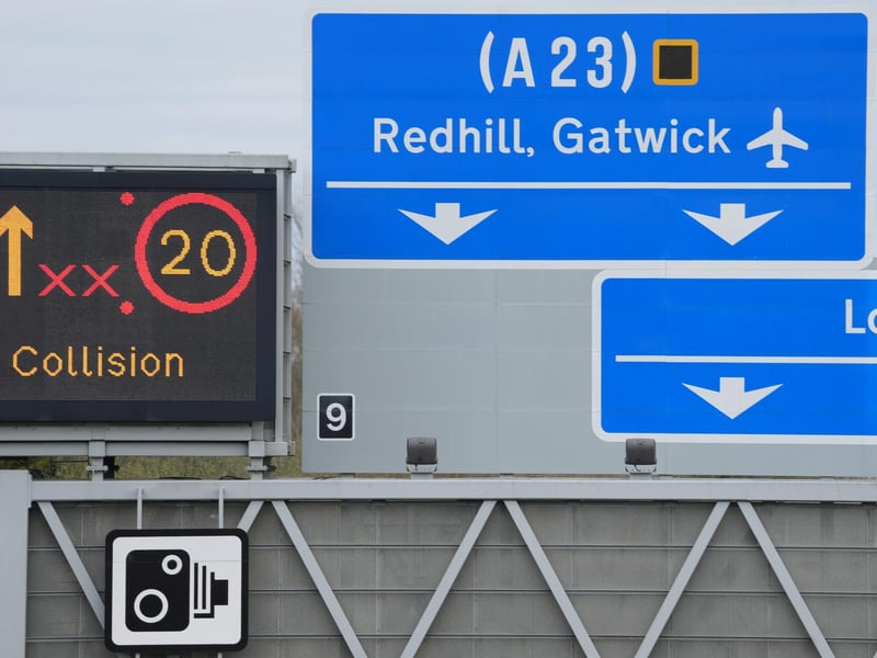 A police investigation is underway after a serious collision on the M23, near Gatwick Airport. Sussex Police confirmed that officers are ‘investigating a serious single vehicle collision’. It happened between junction ten (Crawley) and junction nine (London Gatwick Airport), just after 5am, on Thursday (April 2).