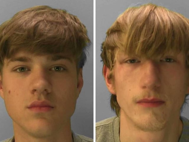 Two young men have been jailed following an unprovoked attack on a family at a takeaway restaurant in Heathfield. Sussex Police said that the victims were sat in Domino’s, in the High Street, and were minding their own business when an egg was thrown towards them by a group of people outside. They confronted the youths, at which point the step-father, aged 53, was knocked unconscious and repeatedly punched and kicked as he lie defenceless on the floor. As a result, he sustained injuries including a fractured skull, police added. His step-son attempted to intervene and was also assaulted, suffering eye injuries. A number of youths were identified and the Crown Prosecution Service authorised charges of grievous bodily harm (GBH) against two suspects – Joshua Moody, 20, of Hammonds Green, Framfield; and Anthony Hayward, 21, of Waldron Thorns, Heathfield. Both defendants were under 18 when the incident occurred on the evening of November 30, 2019. Hayward pleaded guilty to GBH but Moody denied the offence and the case went for trial. He was found guilty by jury and sentenced to four years’ imprisonment at Hove Crown Court on April 21; Hayward was sentenced to 12 months’ imprisonment on the same date.
