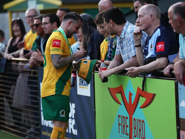 Natalie Mayhew's pictures of Horsham FC's Isthmian League title celebrations