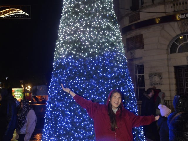Eastbourne Christmas light switch-on (Pic by Jon Rigby)