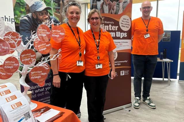 The Winter Warm Up events welcomed residents aged 50 and over for two days packed with activities, advice, support and opportunities to connect with others in their communities. Picture courtesy of Horsham District Council