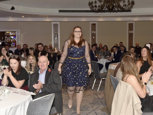 Pictured is: Emma Morris of The Weald Community School and Sixth Form College in West Sussex and West Sussex County Council, who won the Degree Apprentice of the Year and Professional Services Apprentice of the Year awards.