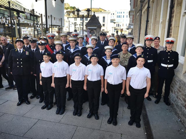 Hastings' Proclamation: The Mayor of Hastings, Cllr James Bacon, read the local Proclamation of the new King at 3pm on Sunday 11 September in Queens Square.